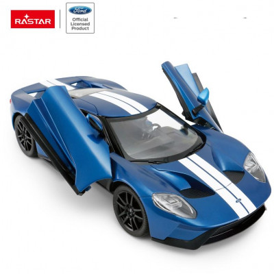 Ford GT 1:14, RASTAR, licence, LED, metalický lak, modré