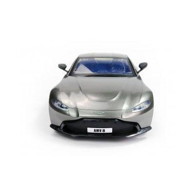 Aston Martin VANTAGE, licencovaný model 1:14, LED, 100% RTR, šedý