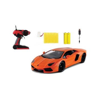 Lamborghini Aventador LP 700-4, licencovaný model 1:14, LED, 100% RTR, oranžová