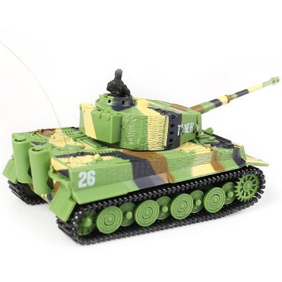 Mini GERMAN TIGER 1:72 zelený