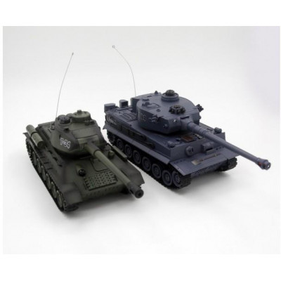 Tiger I vs. T34/85 - Sada bojujících tanků 2,4 GHz