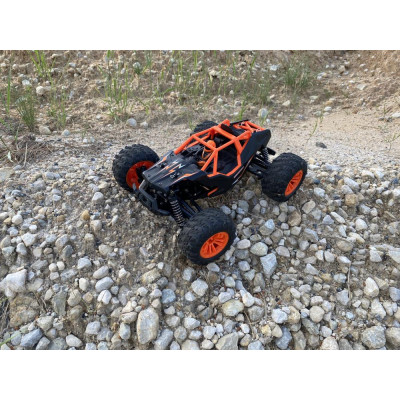 DF Fun-Racer 4WD, 1:14, 2,4 GHz, rychlost 35 km/h, RTR, oranžový