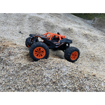 DF Fun-Racer 4WD, 1:14, 2,4 GHz, rychlost 35 km/h, RTR, oranžový