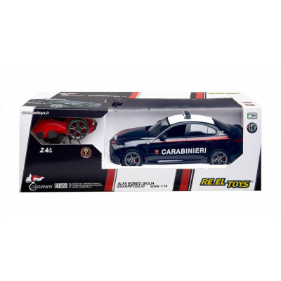 RE.EL Toys Alfa Romeo GIULIA Carabinieri Sc.1/14 - RC 2.4GHz