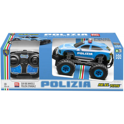 RE.EL Toys Big Wheels - SUV Polizia, licence 1:20