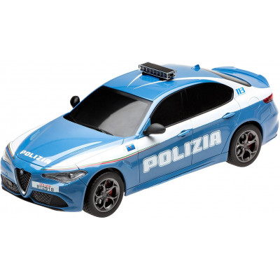 RE.EL Toys Alfa Romeo Giulia Policie, licence 1:18, RC 2.4GHz