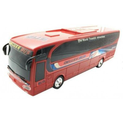 De Luxe BUS s LED osvětlením, RC dálkový autobus, 36 cm