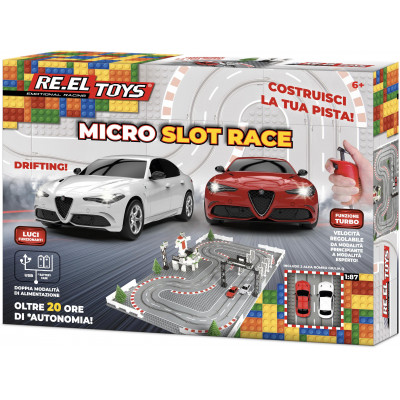 Re.el toys Micro Slot RACE 1:87 Alfa