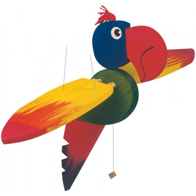 Lietajúci papagáj-veľký, 50cm (DP)