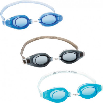 Plavecké okuliare - mix 3 farby (modrá, tmavo modrá, šedá)