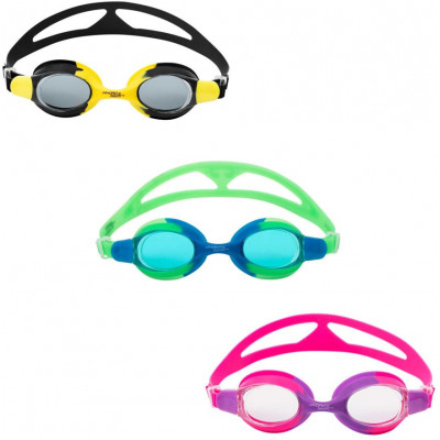 Plavecké okuliare - mix 3 farby (ružová, modrá, čierna)