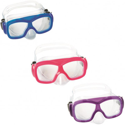Plavecké okuliare - mix 3 farby (ružová, fialová, modrá)