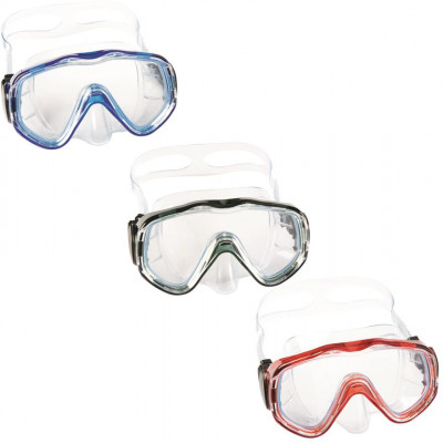 Plavecké okuliare - mix 3 farby (modrá, červená, čierna)