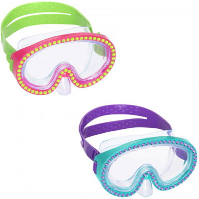 Potápačské okuliare SPARKLE - mix 2 farby (ružová, modrá)