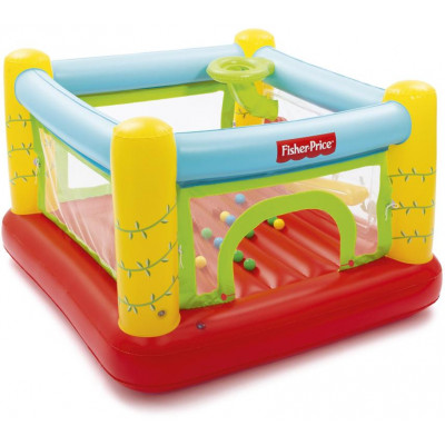 Nafukovacie hracie centrum Fisher Price s loptičkami (25ks), 1,75m x 1,73 m x 1,14m