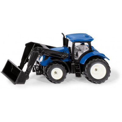 SIKU Blister - traktor New Holland s predným nakladačom