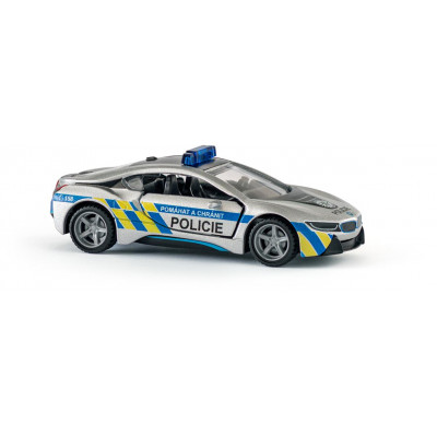 SIKU Super česká verzia - policia BMW i8 LCI