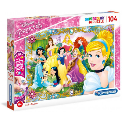 Puzzle 104 dielikov Jewels - Princess