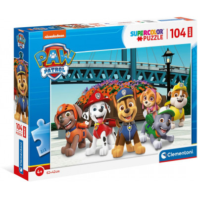 Puzzle 104 dielikov Maxi - Paw Patrol