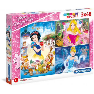 Puzzle 3x48 dielikov - Princess