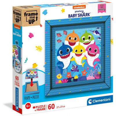 Puzzle 60 dielikov Frame me up - Baby Shark