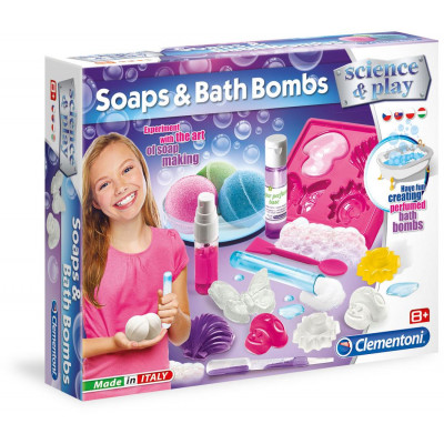 Detské laboratórium - Výroba mydla a kúpeľových bômb