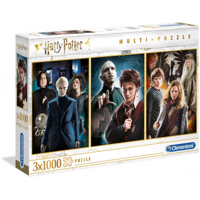 Puzzle 3x1000 dielikov - Harry Potter