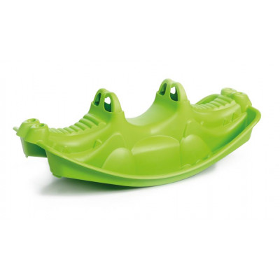Hojdačka krokodíl plastová