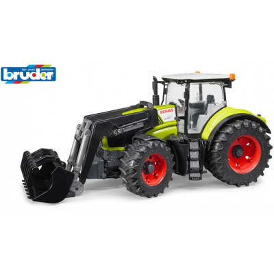 Farmer - traktor Claas Axion s predným nakladačom