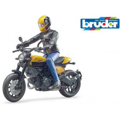 Voľný čas - bworld motorka Scrambler Ducati s vodičom