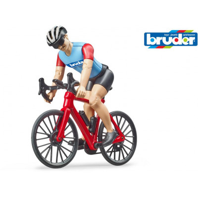 bword - cestný bicykel s cyklistom