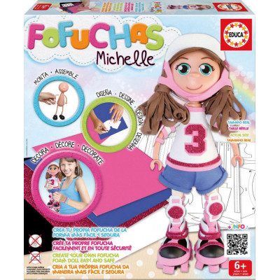 Michelle skaterka- urob si svoju bábiku