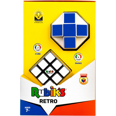 Rubikova kocka sada retro (snake + 3x3x3)