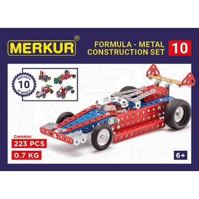 Merkur 010 Formula, 223 dielov, 10 modelov