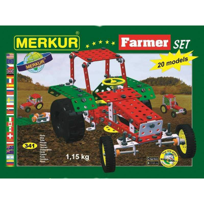 Merkur Farmer Set, 341 dielov, 20 modelov