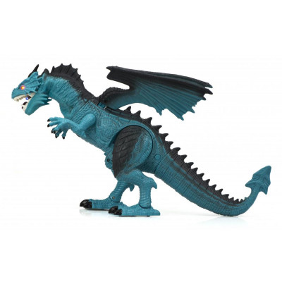 KIK RC Dinosaurus Dragon, LED efekty, pohyblivé části, zvukové efekty