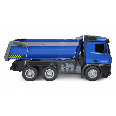 Amewi kamion Mercedes-Benz Arocs licence DUMP TRUCK 1:14, 2,4 GHz, RTR, modrý