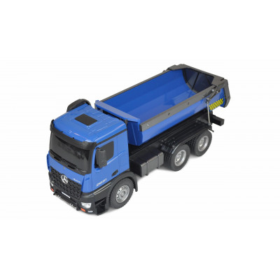 Amewi kamion Mercedes-Benz Arocs licence DUMP TRUCK 1:14, 2,4 GHz, RTR, modrý