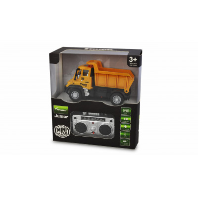 Amewi Mini Truck sklápěč 1:64, RTR 2,4 GHz oranžový