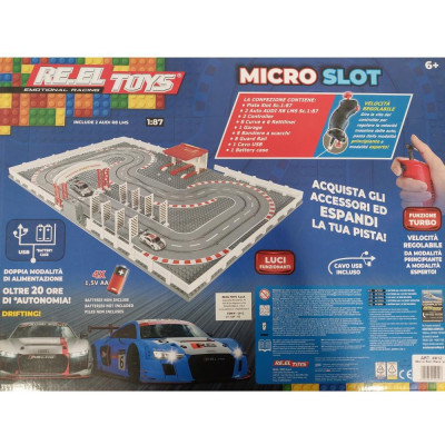 RE.EL Toys Micro Slot RACE 1:87 Audi