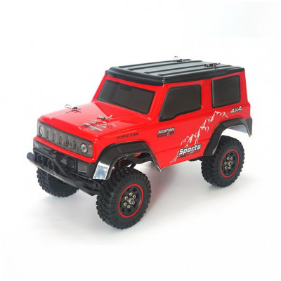 S-idee RC Auto Crawler 2.4G, 3CH, 1/18, RTR, červené