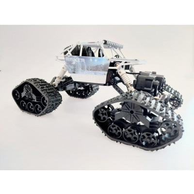 S-idee RC auto Crawler Type Off-Road 1:18, 4WD, bílý