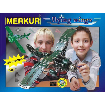 Merkur Flying wings, 640 dielov, 40 modelov
