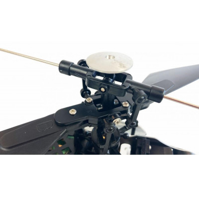 BUZZARD V2 jednorotorový vrtulník se stabilizací, 4ch, RTF, 2,4 GHz, červený