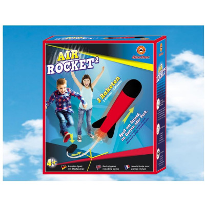 AIR ROCKET pěnové rakety, 3 kusy s odpalovačem