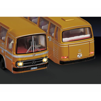 CARSON MB O 302 Bus Deutsche Post 1:87 PROPORCIONÁLNÍ, LED OSVĚTLENÍ, REALISTICKÝ ZVUK