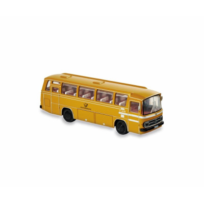 CARSON MB O 302 Bus Deutsche Post 1:87 PROPORCIONÁLNÍ, LED OSVĚTLENÍ, REALISTICKÝ ZVUK