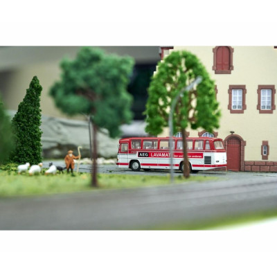 CARSON MB O 302 Bus Deutsche Post 1:87 PROPORCIONÁLNÍ, LED OSVĚTLENÍ, REALISTICKÝ ZVUK