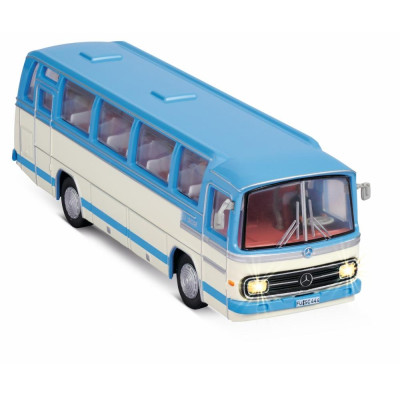 CARSON MB O 302 Bus Blau 1:87 PROPORCIONÁLNÍ, LED OSVĚTLENÍ, REALISTICKÝ ZVUK