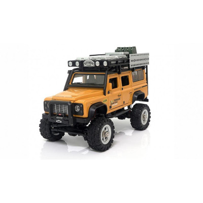 AMEWI D90X28 METALL Crawler 4WD 1:28 žlutá